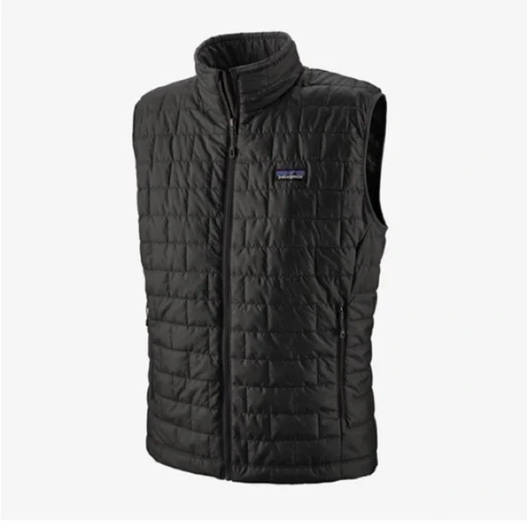 Patagonia Black Quilted Vest - Picture 2 of 7